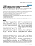 Báo cáo y học: Pressure support ventilation attenuates ventilator-induced protein modifications in the diaphragm