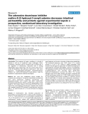 Báo cáo y học: "he adenosine deaminase inhibitor erythro-9-[2-hydroxyl-3-nonyl]-adenine decreases intestinal permeability and protects against experimental sepsis: a prospective, randomised laboratory investigation"