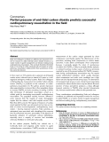 Báo cáo y học: "Partial pressure of end-tidal carbon dioxide predicts successful cardiopulmonary resuscitation in the field"