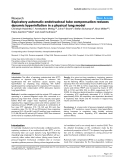 Báo cáo y học: "Expiratory automatic endotracheal tube compensation reduces dynamic hyperinflation in a physical lung model"