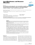 Bóa cáo y học: " Formulas for estimating the costs averted by sexually transmitted infection (STI) prevention programs in the United States"