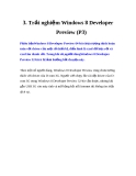 3. Trải nghiệm Windows 8 Developer Preview (P3)