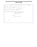 Giáo trình hình thành cấu tạo listview trong Androi để tạo một View riêng p1