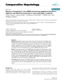 Báo cáo y học: " Kinetics of hepatitis C virus RNA load during pegylated interferon alpha-2a and ribavirin treatment in naïve genotype 1 patients"