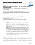 Báo cáo y học: "Synthesis of acute phase proteins in rats with cirrhosis exposed to lipopolysaccharide"