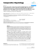 Báo cáo y học: "A new parameter using serum lactate dehydrogenase and alanine aminotransferase level is useful for predicting the prognosis of patients at an early stage of acute liver injury: A retrospective study"