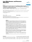 Báo cáo y học: "Health and economic impact of combining metformin with nateglinide to achieve glycemic control: Comparison of the lifetime costs of complications in the U.K"