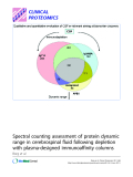 Báo cáo y học: "Spectral counting assessment of protein dynamic range in cerebrospinal fluid following depletion with plasma-designed immunoaffinity columns"