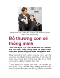 Bố thương con sẽ thông minh