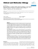 Báo cáo y học: "Eosinophilia in a patient with cyclical vomiting: a case repor"