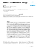 Báo cáo y học: "Management of osteoporosis"