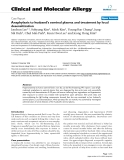 Báo cáo y học: "Anaphylaxis to husband's seminal plasma and treatment by local desensitization"