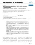 Báo cáo y học: " Breast size, bra fit and thoracic pain in young women: a correlational study"