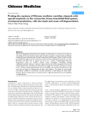 Báo cáo y học: "Probing the mystery of Chinese medicine meridian channels with special emphasis on the connective tissue interstitial fluid system, mechanotransduction, cells durotaxis and mast cell degranulation"