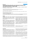 Báo cáo y học: "Remifentanil discontinuation and subsequent intensive care unit-acquired infection: a cohort study"