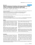 Báo cáo y học: "Rapid development of intestinal cell damage following severe trauma: a prospective observational cohort study"