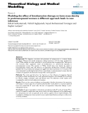 Báo cáo y học: "Modeling the effect of levothyroxine therapy on bone mass density in postmenopausal women: a different approach leads to new inference"