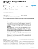 Báo cáo y học: "Simulation of propofol anaesthesia for intracranial decompression using brain hypothermia treatment"