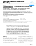 Báo cáo y học: "Computational models in plant-pathogen interactions: the case of Phytophthora infestans"