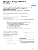 Báo cáo y học: "Correction: Utility of a single adjusting compartment: a novel methodology for whole body physiologically-based pharmacokinetic modelling"