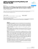 Báo cáo y học: "Association of nail biting and psychiatric disorders in children and their parents in a psychiatrically referred sample of children"