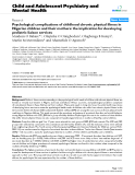 Báo cáo y học: "Psychological complications of childhood chronic physical illness in Nigerian children and their mothers: the implication for developing pediatric liaison services"