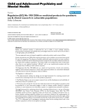 Báo cáo y học: " Regulation (EC) No 1901/2006 on medicinal products for paediatric use & clinical research in vulnerable populations"