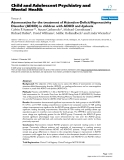 Báo cáo y học: "Atomoxetine for the treatment of Attention-Deficit/Hyperactivity Disorder (ADHD) in children with ADHD and dyslexia"