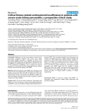 Báo cáo y học: "Critical illness-related corticosteroid insufficiency in patients with severe acute biliary pancreatitis: a prospective cohort study"