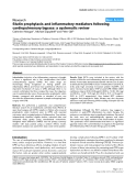 Báo cáo y học: "Statin prophylaxis and inflammatory mediators following cardiopulmonary bypass: a systematic review"