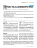 Báo cáo y học: "Increased cardiac index due to terbutaline treatment aggravates capillary-alveolar macromolecular leakage in oleic acid lung injury in dogs"