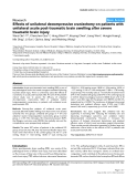 Báo cáo y học: "Effects of unilateral decompressive craniectomy on patients with unilateral acute post-traumatic brain swelling after severe traumatic brain injury"