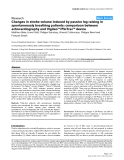 Báo cáo y học: "Changes in stroke volume induced by passive leg raising in spontaneously breathing patients: comparison between echocardiography and Vigileo™/FloTrac™ device"