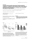 Báo cáo y học: "Correction: End-expiratory lung volume during mechanical ventilation: a comparison with reference values and the effect of positive end-expiratory pressure in intensive care unit patients with different lung conditions"