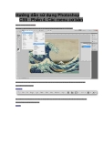 Các thanh công cụ cơ bản trong photoshop