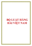 BỘ LUẬT HÀNG HẢI VN