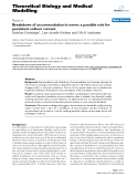 Báo cáo y học: "Breakdown of accommodation in nerve: a possible role for persistent sodium current"