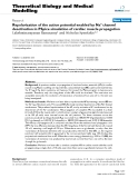 Báo cáo y học: "Repolarization of the action potential enabled by Na+ channel deactivation in PSpice simulation of cardiac muscle propagation"