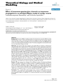 Báo cáo y học: " Effect of transverse gap-junction channels on transverse propagation in an enlarged PSpice model of cardiac muscle"