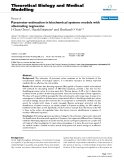 Báo cáo y học: "Parameter estimation in biochemical systems models with alternating regression"