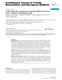 Báo cáo y học: " Leadership is the essential non-technical skill in the trauma team - results of a qualitative study"