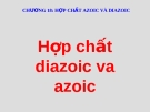 Hợp chất diazoic va azoic