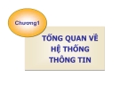 Bài giảng Chương 1: Tổng quan về hệ thống thông tin