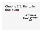 Hệ thống quản lý vật tư