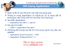 building and managing website : Đối tượng Application