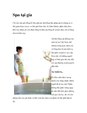 Spa tại gia