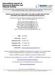 Báo cáo y học: "Getting out and about in older adults: the nature of daily trips and their association with objectively assessed physical activity"