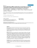 Báo cáo y học: " Transcriptional profiling of inductive mesenchyme to identify molecules involved in prostate development and disease"