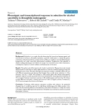 Báo cáo y học: "Phenotypic and transcriptional response to selection for alcohol sensitivity in Drosophila melanogaste"