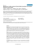 Báo cáo y học: " Regulatory module network of basic/helix-loop-helix transcription factors in mouse brai"